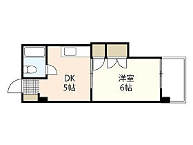 松岡ビル  ｜ 広島県広島市中区平野町（賃貸マンション1DK・5階・20.37㎡） その2