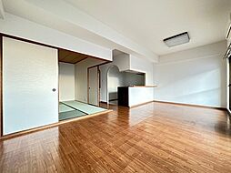 ファミール江波公園リバーサイド 6階3LDKのリビング/ダイニング