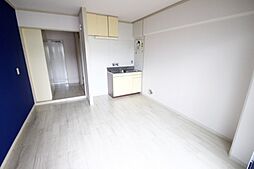 小松コーポ御幸 3階ワンルームのリビング/ダイニング