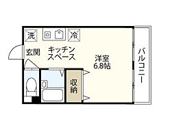 間取図画像 ワンルーム