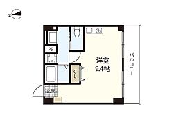 ソフィアコート井口台 ワンルームの間取図画像