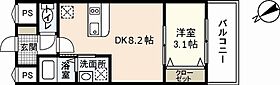 Lion鶴見  ｜ 広島県広島市中区鶴見町（賃貸マンション1DK・5階・30.11㎡） その2