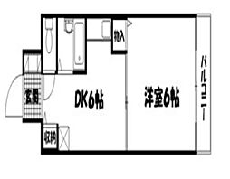 間取図画像 1DK