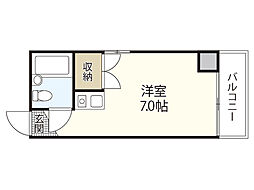 間取図画像 ワンルーム