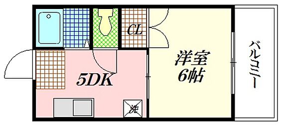 サンライズ鶴江A棟_間取り_0
