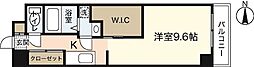 ソルヴェール舟入本町 ワンルームの間取図画像