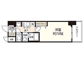 EC広島国泰寺  ｜ 広島県広島市中区国泰寺町2丁目（賃貸マンション1K・3階・25.22㎡） その2