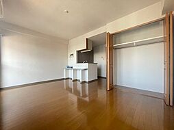 家納喜本川館 9階ワンルームのリビング/ダイニング