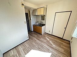 エクセルマンション河原町 5階ワンルームのリビング/ダイニング