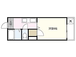 ＲＥＳＴＡ　ＫＡＩＴＡ 1階1Kの間取り