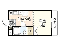 間取図画像 1DK