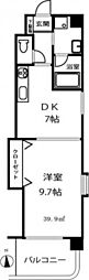 間取図画像 1DK