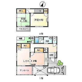 間取り：234041657925