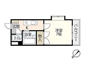 ハイムエトワール  ｜ 広島県広島市安佐南区長束西1丁目（賃貸マンション1K・1階・21.60㎡） その2