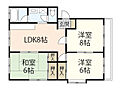 土屋マンション3階5.4万円