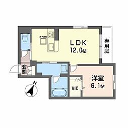Ｍａｉｓｏｎ　ｄｅ　Ｃｏｌｌｉｎｅ 1階1LDKの間取り