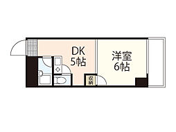 Ｍｙ　Ｌｉｔｔｌｅ　Ｍａｉｓｏｎ 3階1DKの間取り
