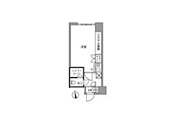 ライオンズマンション国泰寺 ワンルームの間取図画像