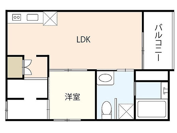 Lien大町東 ｜広島県広島市安佐南区大町東1丁目(賃貸アパート1LDK・3階・30.27㎡)の写真 その2