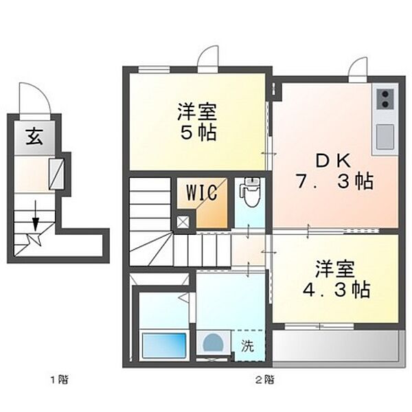 同じ建物の物件間取り写真 - ID:234022768728