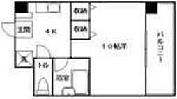 間取図画像 1DK