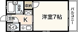 間取図画像 1K