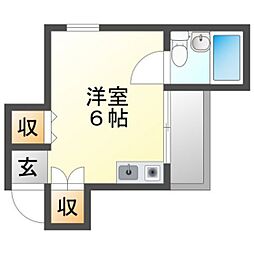 間取図画像 ワンルーム