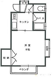 ハイツマルコ 1階1DKの間取り