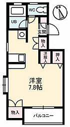 間取図画像 ワンルーム