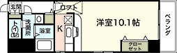 第6小谷ビル 2階ワンルームの間取り
