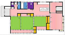 ハウスひまわり 5LDKの間取図画像