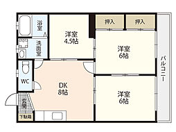 間取図画像 3LDK