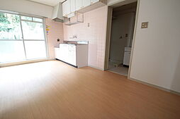 サンコーポ井口B棟 3階2LDKのリビング/ダイニング