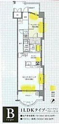 ロイヤルメゾン東国泰寺 1LDKの間取図画像