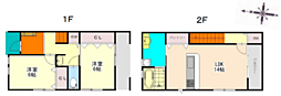 ウィステリア81 2LDKの間取図画像