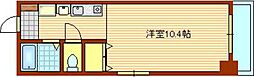 大手町森野ビル 1Kの間取図画像