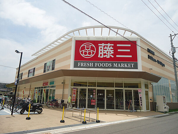 画像3:スーパー「藤三向洋店まで1021ｍ」