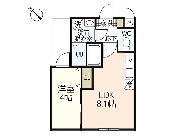 同じ建物の物件間取り写真 - ID:234022708235