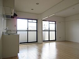 第2仁井田マンション 4階2LDKのリビング/ダイニング