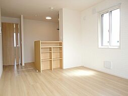 Ｄ-ｒｏｏｍ花梨 Ｂ棟 2階1LDKのリビング/ダイニング