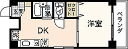 間取図画像 1DK
