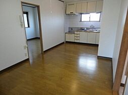 ハイツ谷中C棟 2階3LDKのリビング/ダイニング