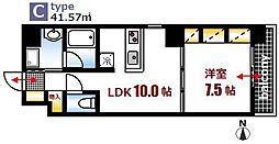 IMAKIYA.BLD 4階1LDKの間取り