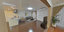 グランアークテラス 8階2LDKのリビング/ダイニング