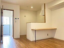 リノリノアパートメント舟入南 2階1LDKのリビング/ダイニング