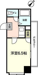 スタープラザ白島中町 1Kの間取図画像