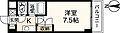 ヴィラ大芝8階3.3万円