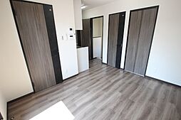 カーサ・ソレイユ黒川A 105 1階ワンルームのリビング/ダイニング