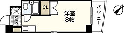 関本緑井ビル ワンルームの間取図画像