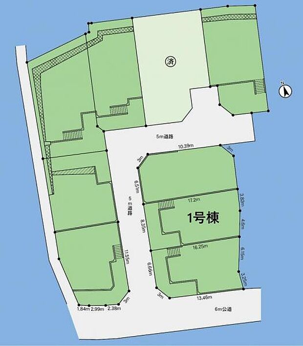 緑豊かな四季折々の自然に恵まれた住環境